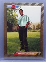 Manny Ramirez 1992 Bowman Gold Rookie