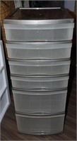 Tall Gray Storage Organizer