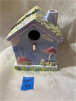 Decorative Ceramic Bird House