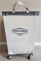 Rolling Industrial Laundry Cart & Liner