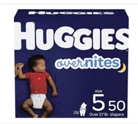 huggies Disposable Overnight Diapers - Size 5 50ct