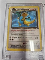 Dark Dragonite Pokémon Card worn