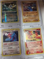 Lot of 4 Pokémon Cards