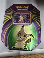 Mimikyu Pokémon Card and Tin