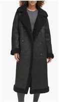 Levi's Womens Faux Shearling Long Coat