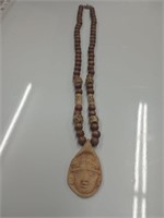 Indian art necklace