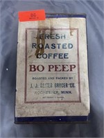 Vintage Bo Peep Coffee Tin