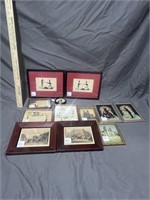 Lot of Various Picture Frames and Prints