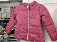 Whales Tail Outerwear Jacket, Dark Pink (Sz 7/8)