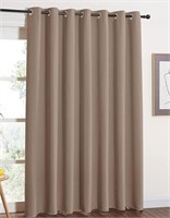 Cappucino Curtain panel 100" x 84" grommet