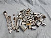 Craftsman ratchets and sockets.    Assorted years,
