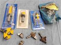 Router Bits.   Assorted styles, sizes, makers and
