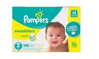 Pampers Swaddlers Diapers sz 2 186ct