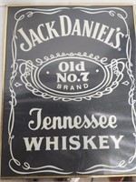 Jack Daniel's Framed Whiskey Poster