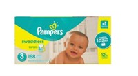 Pampers Swaddlers Diapers sz 3 168ct