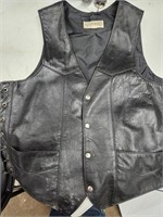 STEER brand Leather Vest XL