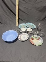 Lot of Collectible Plates & Glassware