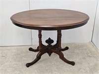 1800'S SOLID WALNUT ENGLISH PARLOUR TABLE