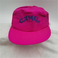 Camel Cigarettes Pink Nylon Gold Medal Cap -New