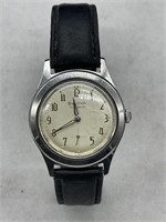 Vintage Bulova Watch with Leather Band