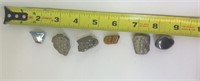 ASSTD ROCKS, PYRITE, TIGER EYE, HEMATITE, OTHER