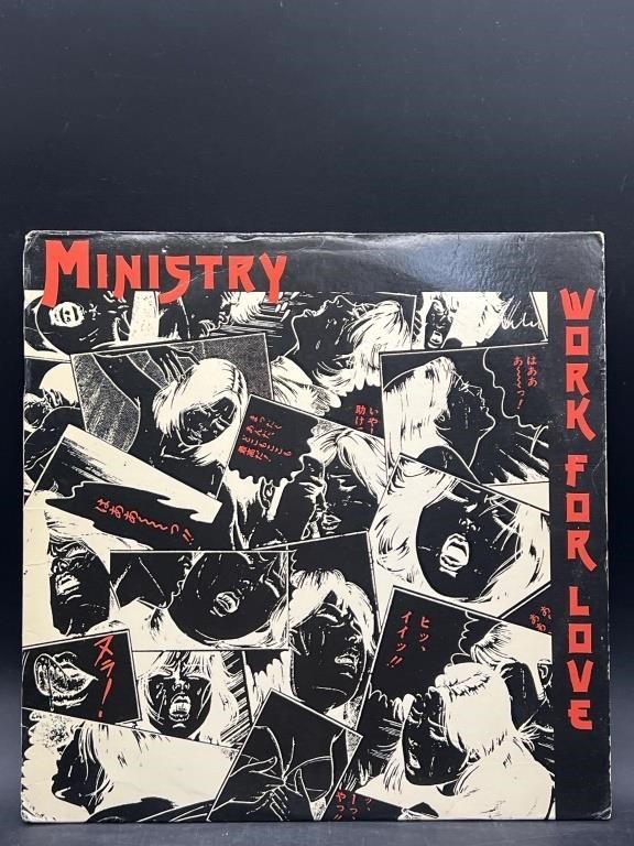 MINISTRY- Work for Love 12 Inch Vinyl Single