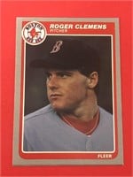 1985 Fleer Roger Clemens Rookie Card