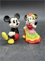 Vintage Disney Pie-Eyed Mickey and Minnie Mouse