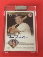 Topps Retired Bobby Richardson Autograph Yankees
