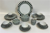 HIGH DESIGN RS SILESIA PORCELAIN LUNCHEON SET