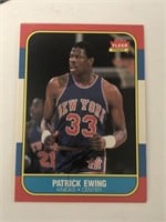 1986 Fleer Patrick Ewing Rookie Card #32 HOF 'er