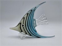 ART GLASS FISH - 9" LONG X 7" TALL X 2" WIDE