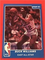 1983 Star Buck Williams East All-Star Card #13