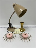 Stiffel Candleholder Desk Lamp & More
