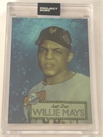 Topps Project 2020 Willie Mays Card 1952 Design