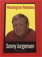 1972 NFLPA Sonny Jurgensen Iron On