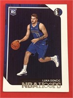 2018 NBA Hoops Luka Doncic Rookie Card