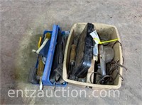 LOT OF MISC. HAND TOOLS & INCOMPLETE SOCKET