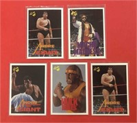Classic Andre The Giant Hulk Hogan Macho Man Cards