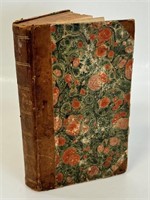 1829 THE BRITISH ALMANAC LEATHERBOUND BOOK