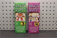 Lot of 2 Brain Quest Grades 3 and 4
