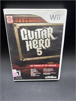 2009 Guitar Hero 5 Nintendo Wii Game