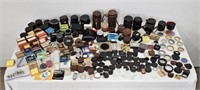 5 FOOT TABLE OF VARIOUS LENS FILTERS PLUS