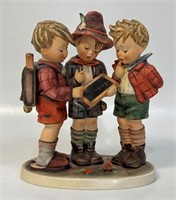 DESIRABLE GOEBEL HUMMEL SCHOOL BOYS FIGURINE