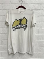 Guana Batz Psychobilly White Band Tee Shirt (L)