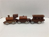 Three Piece Wood Train