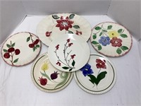 Blue Ridge Pottery Plates and Platter