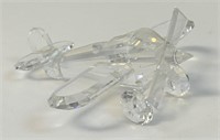 NICE LARGE SWAVORSKI CRYSTAL AIRPLANE