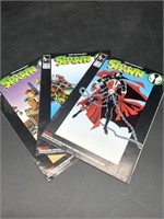 Lot of 3 Spawn Series 1 Comic Books
