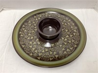 Franciscan Earthenware Chip and Dip Tray